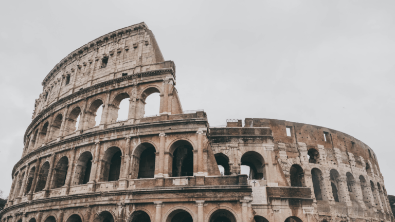 the colosseum in rome, italy