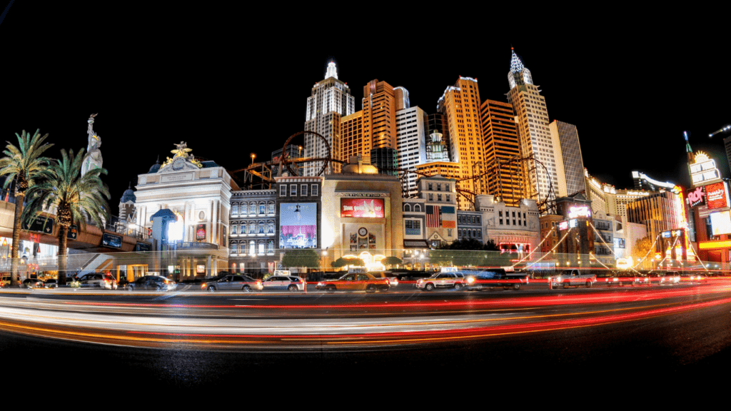 las vegas at night