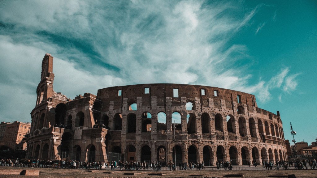 the colosseum in rome italy