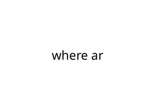 where ar