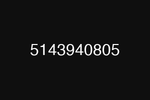 5143940805