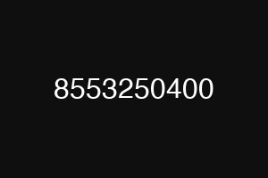 8553250400