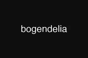 bogendelia