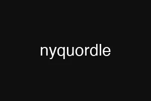nyquordle