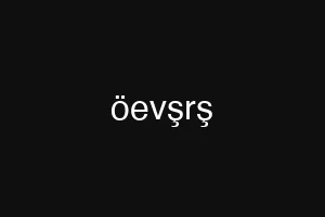 öevşrş