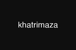 khatrimaza