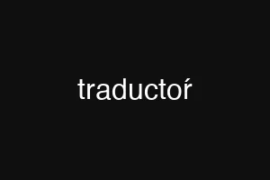 traductoŕ
