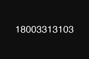 18003313103