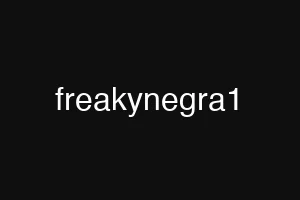 freakynegra1